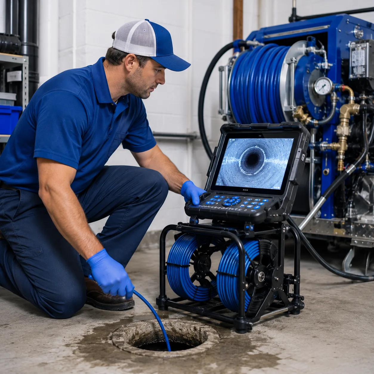 Drainage restoration professionals serving Rhodes, MI